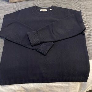 VINCE Cashmere Blend Sweater- Midnight Blue Size L